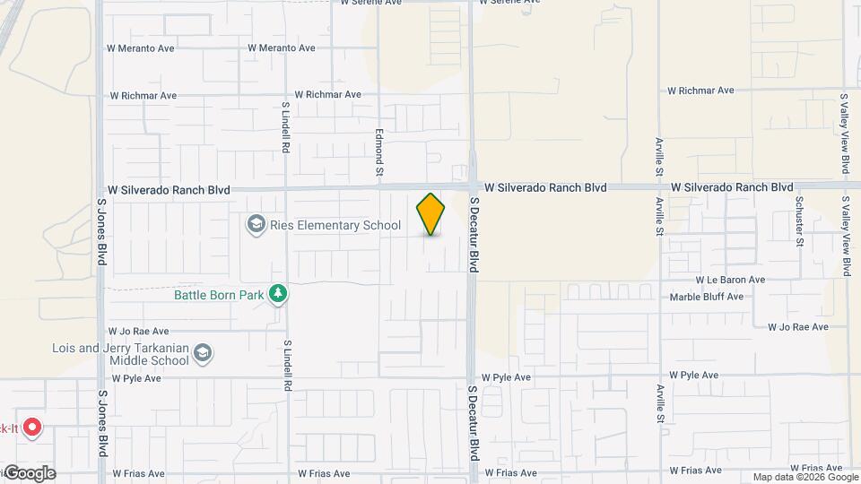 5035 Lakewood Creek Ave Map and Location Details