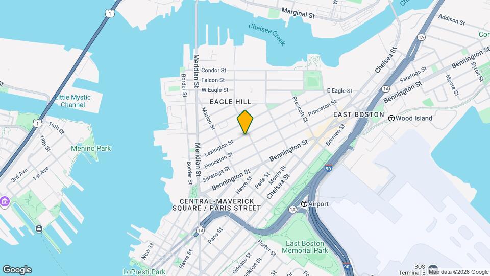 265 Lexington St Map and Location Details