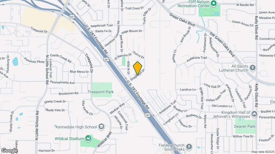 5421 Stagetrail Dr Map and Location Details