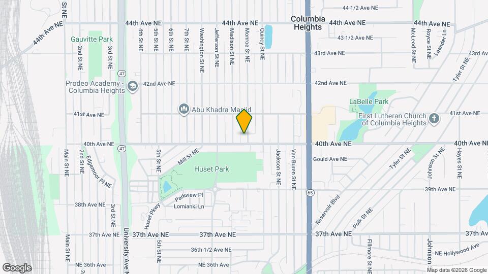 4010 Monroe St NE Mapa y Detalles de la Ubicación