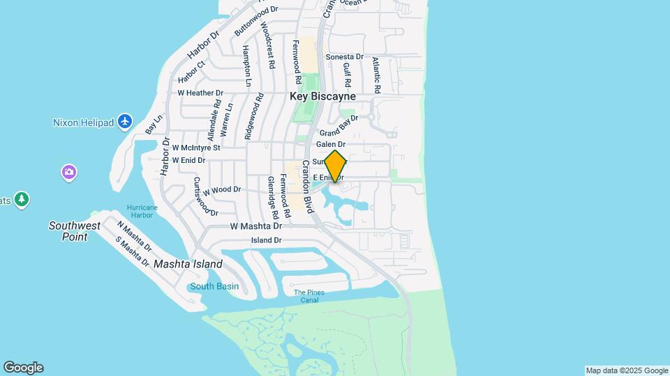701 Crandon Blvd, Unit 402 Map and Location Details