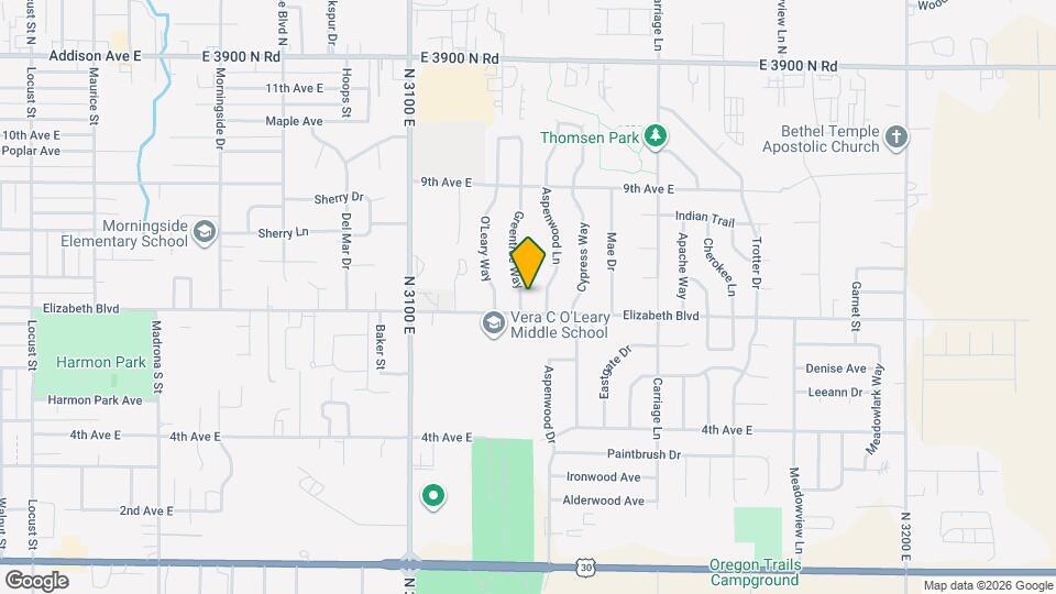 624 Greentree Way Map and Location Details