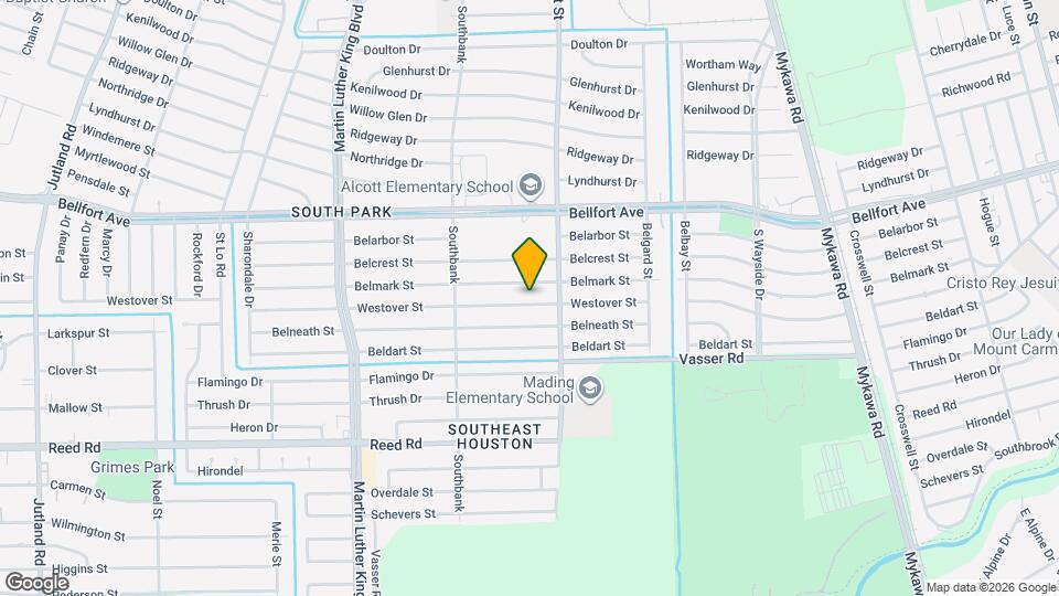 5859 Westover St Map and Location Details
