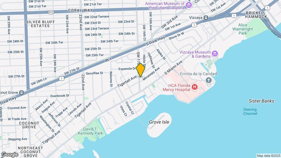 2855 SW 17th Ave Map and Location Details