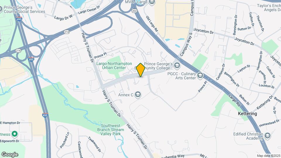 10225 Campus Way S Map and Location Details