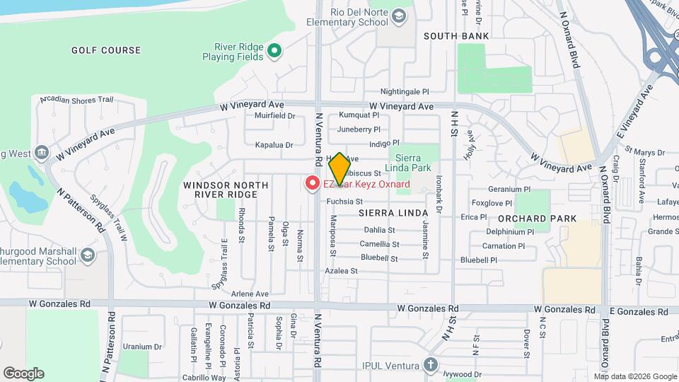 1360 Gardenia St Map and Location Details