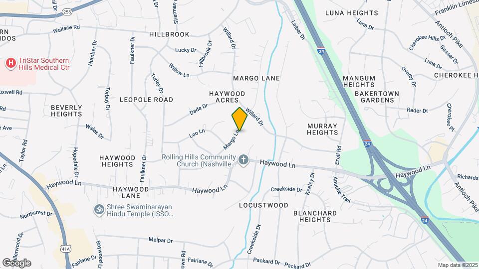 331 Margo Ln Map and Location Details