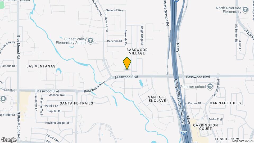 7400 Bronsind Trail Map and Location Details