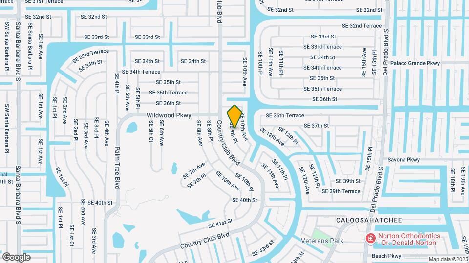 3705 SE 9th Pl Map and Location Details