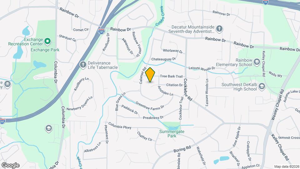 3680 Citation Dr Mapa y Detalles de la Ubicación