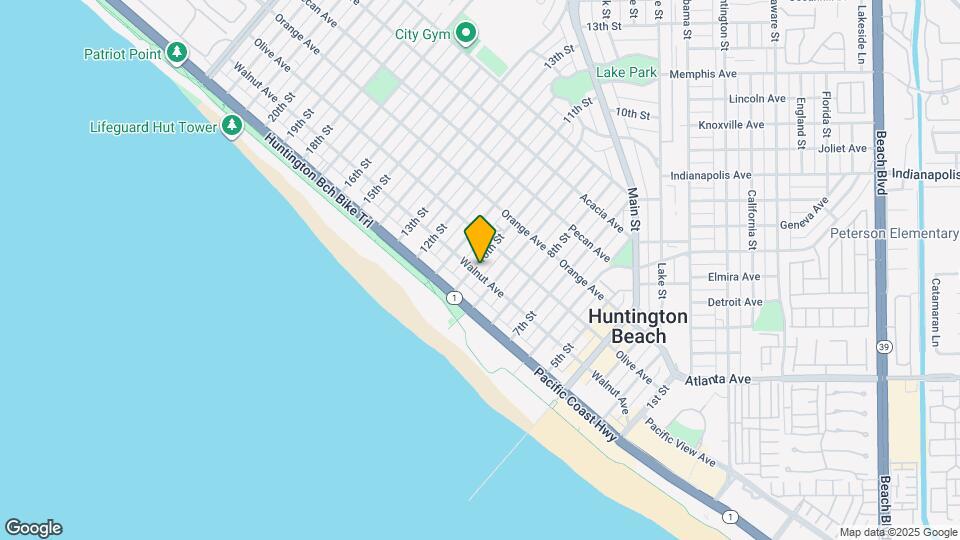 202 10th St Map and Location Details