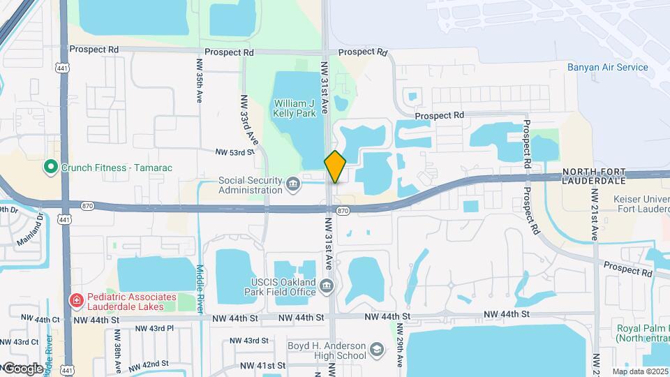 5109 NW 30th Ln Map and Location Details