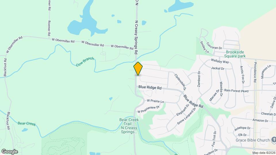 4004 Clydesdale Dr Map and Location Details