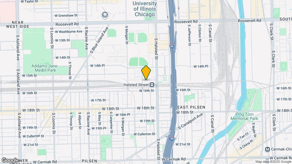 833 W 15th Pl, Unit 306 Mapa y Detalles de la Ubicación