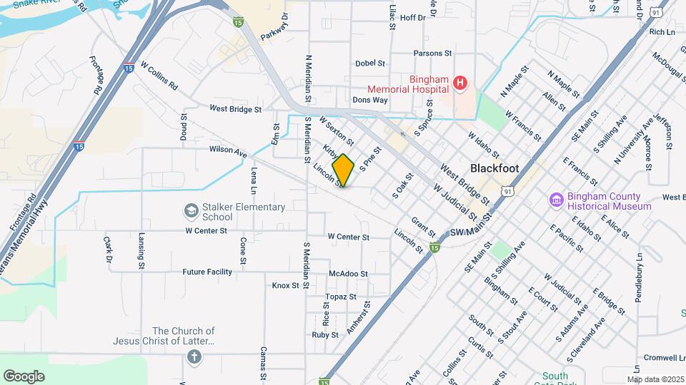 620 Lincoln St, Unit 4 Map and Location Details