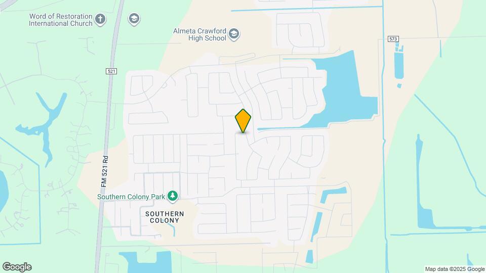 8006 Black Forest Ln Map and Location Details