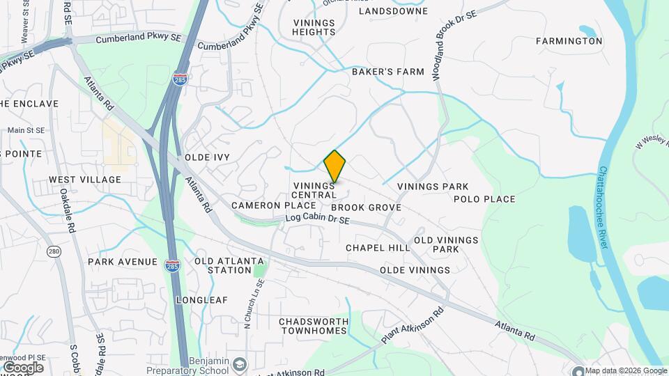 4630 Vinings Central Run SE Map and Location Details