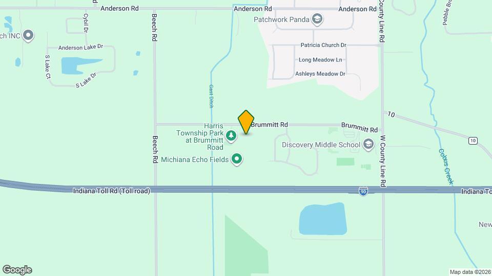 10600 Brummitt Rd Map and Location Details