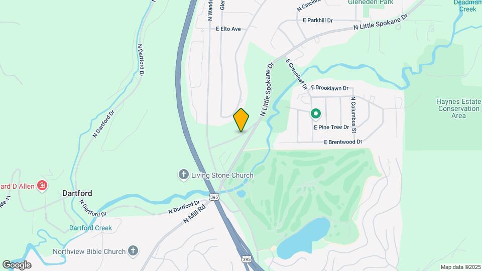 420 E Little Spokane Connection Rd Map and Location Details