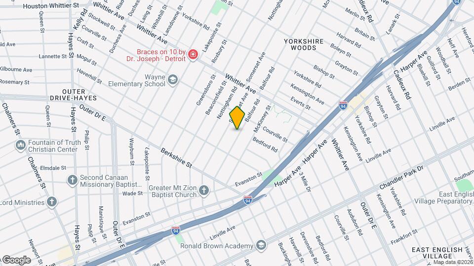 9899 Balfour Rd Mapa y Detalles de la Ubicación