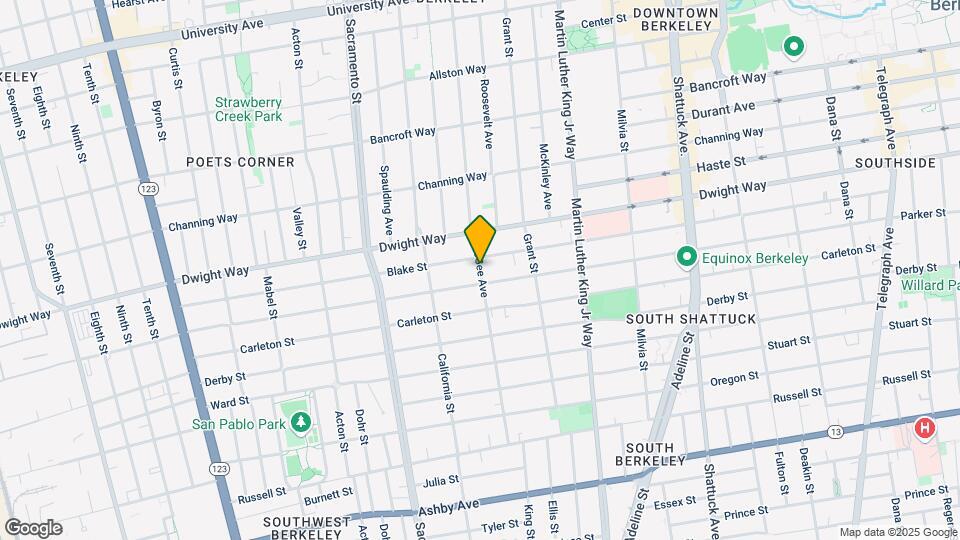 2534 McGee Ave Mapa y Detalles de la Ubicación