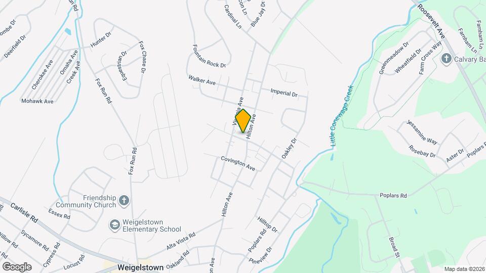 3119 Brookside Ave Map and Location Details