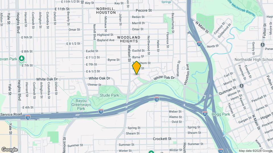 705 Usener St Map and Location Details