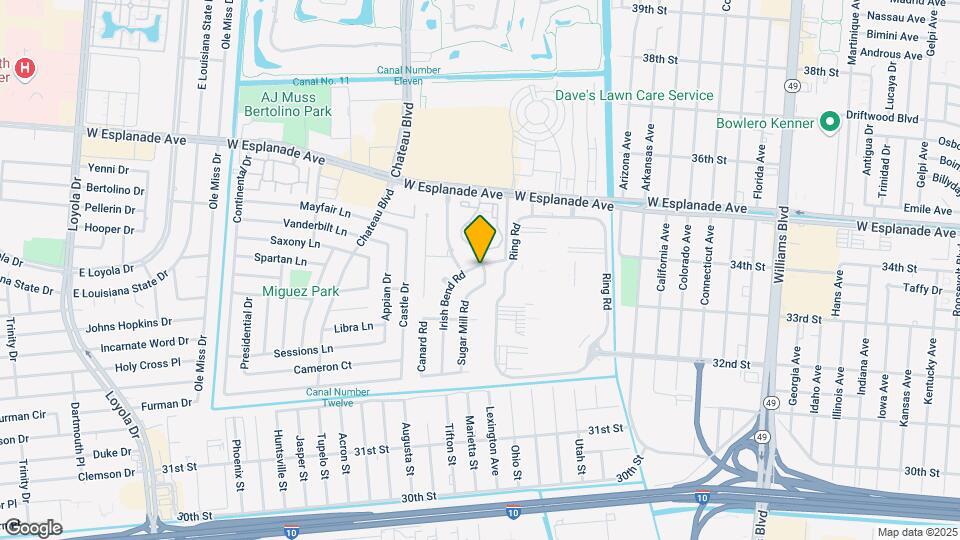 3352 Irish Bend Rd Map and Location Details