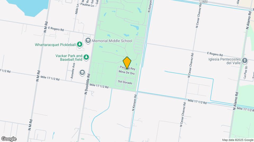 3601 Mina De Oro Map and Location Details