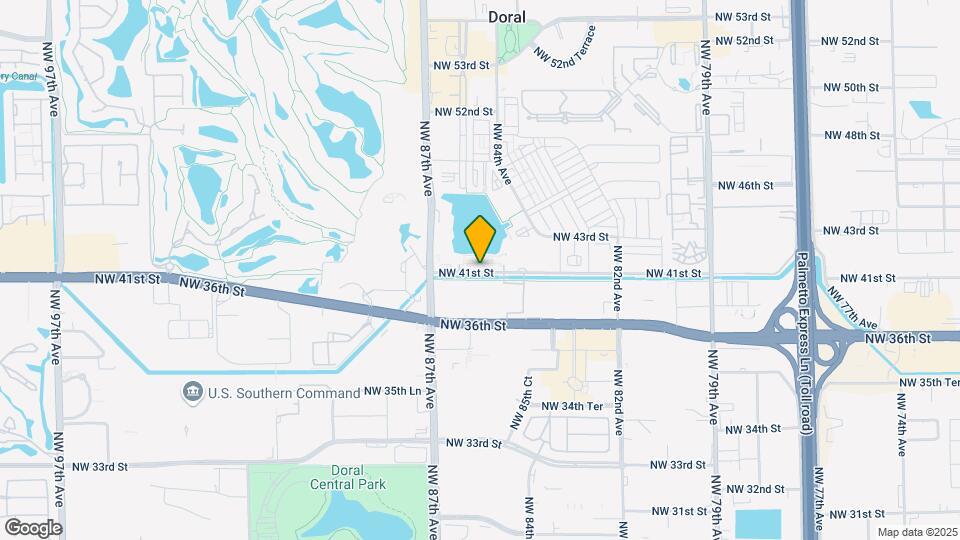 8301 NW 41st St Map and Location Details