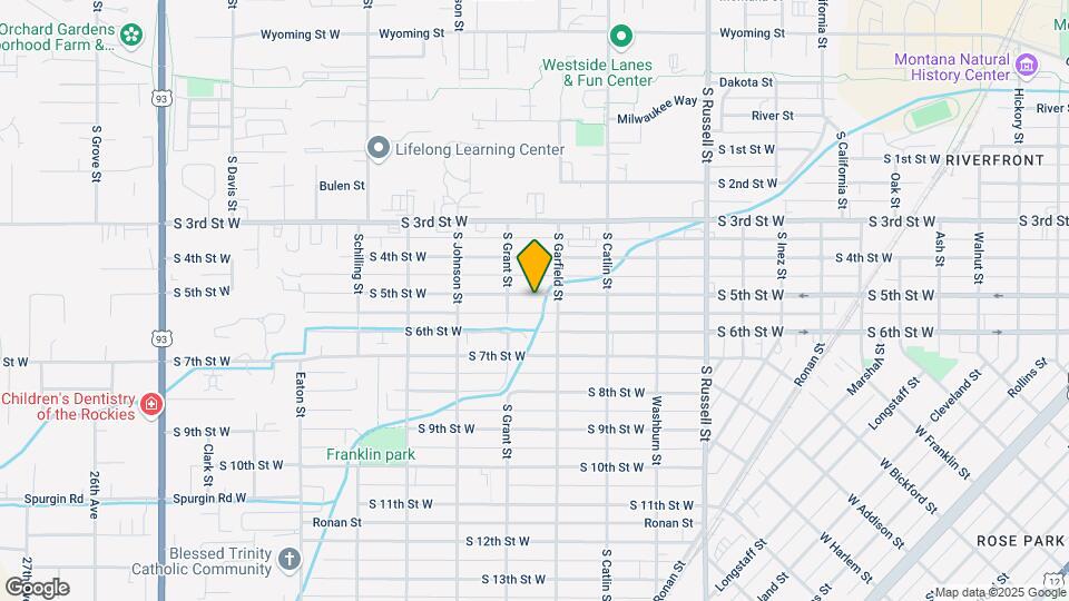 1831 S 5th St W Map and Location Details