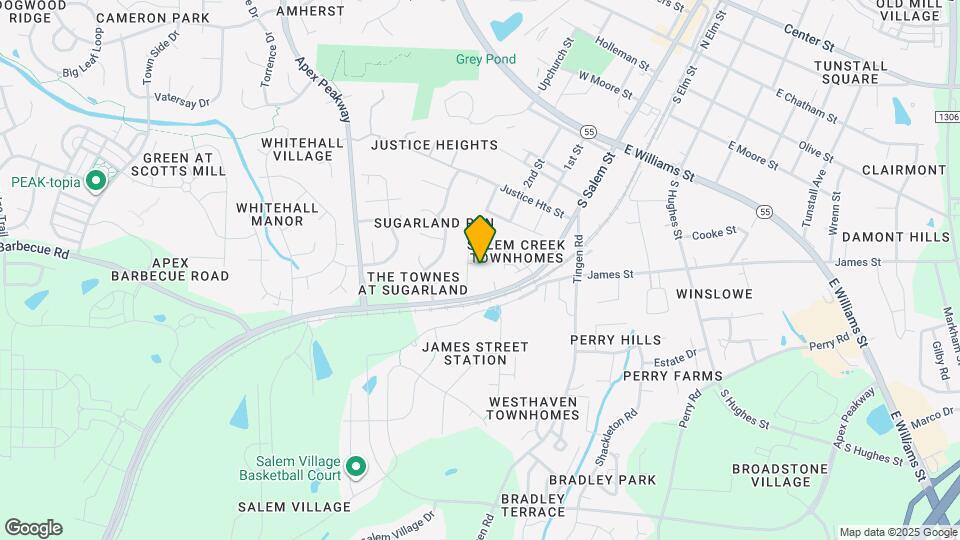 1405 Chipping Dr Map and Location Details