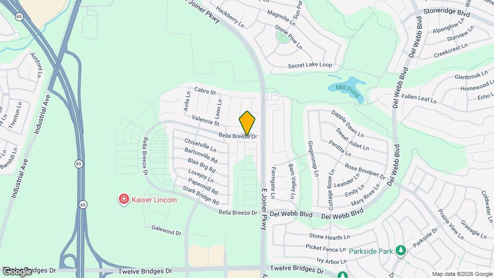 2031 Comstock Ln Map and Location Details