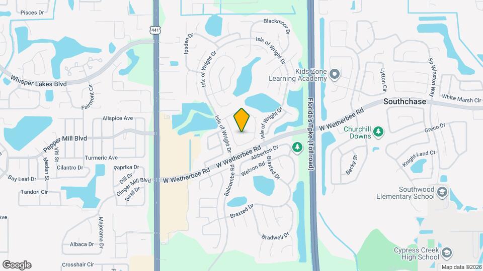 1826 Clacton Dr Map and Location Details