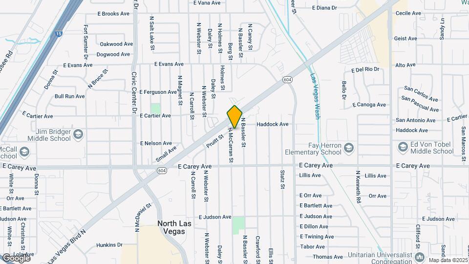 2524 N McCarran St Map and Location Details
