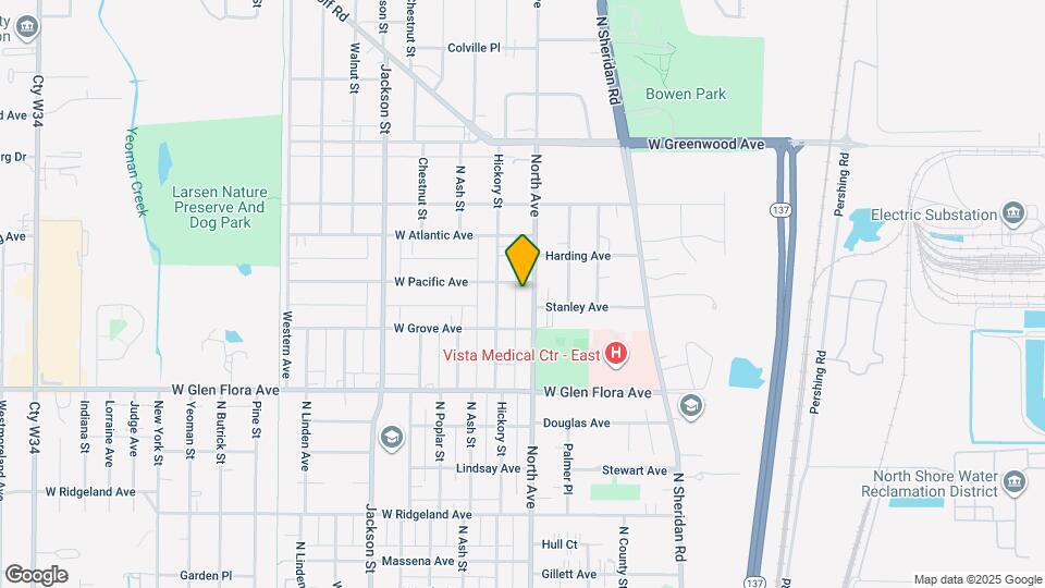1428 North Ave Map and Location Details