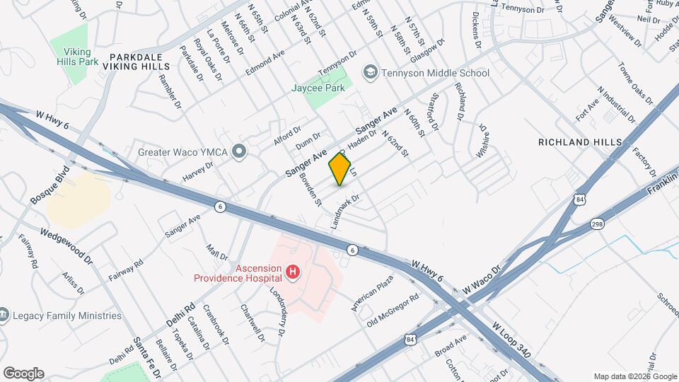 6602 Wiethorn Dr Map and Location Details