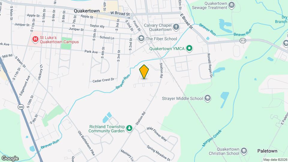 446 Terrace Dr Map and Location Details