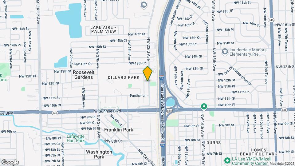 1205 NW 23rd Ave Map and Location Details