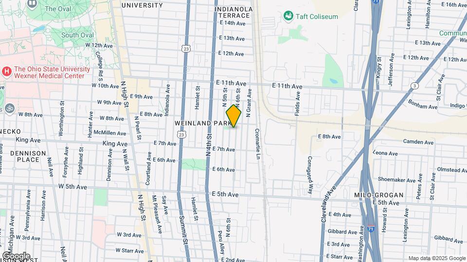 1357-1359-1359 N 6th St Map and Location Details