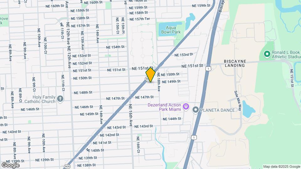 1740-1742 NE 149th St Mapa y Detalles de la Ubicación