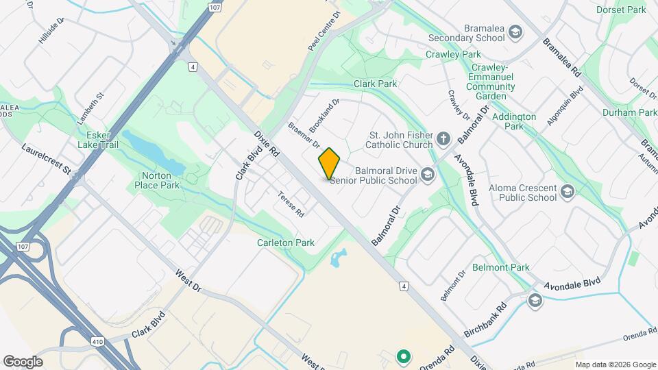 15 Burnham Crescent Map and Location Details