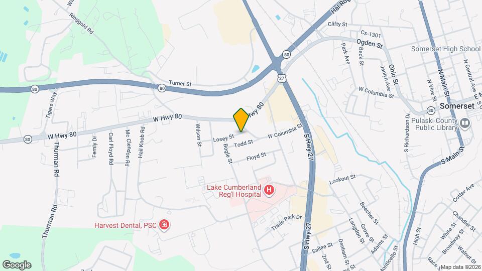 107 Losey St Map and Location Details