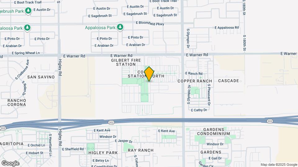 988 S Reber Ave Map and Location Details
