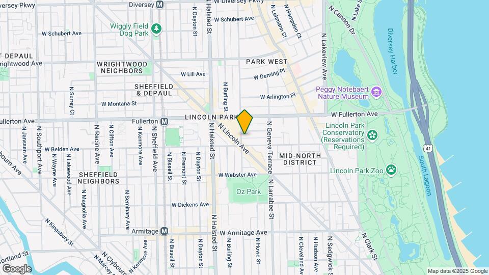 2317 N Orchard St Map and Location Details