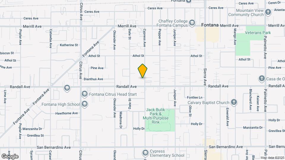 9266 Cypress Ave Map and Location Details