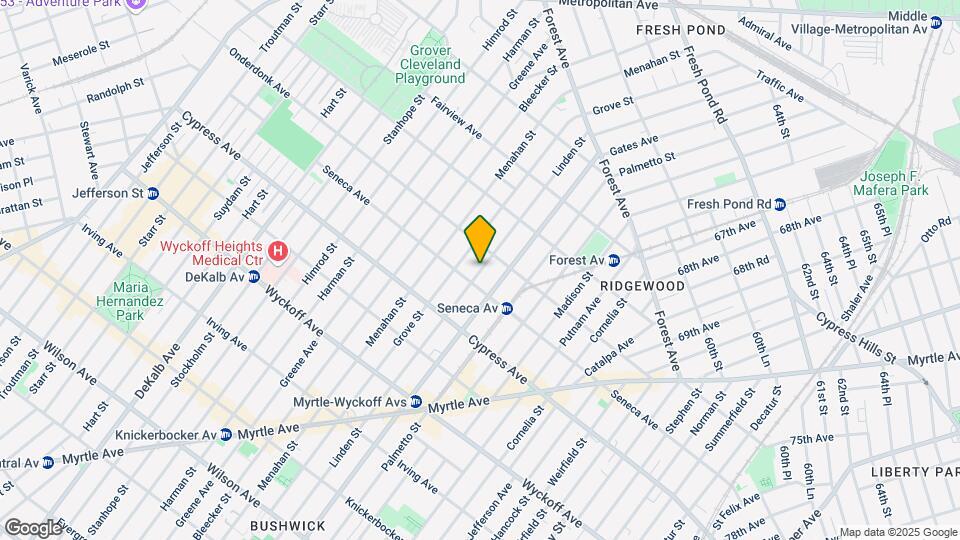 1822 Linden St Mapa y Detalles de la Ubicación