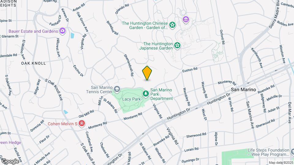 1480 Virginia Rd Map and Location Details