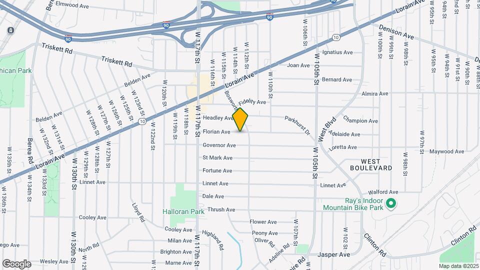 11217 Florian Ave Map and Location Details