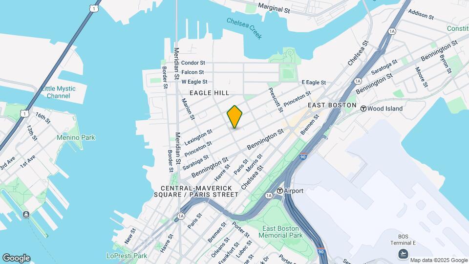 141 Princeton St Mapa y Detalles de la Ubicación